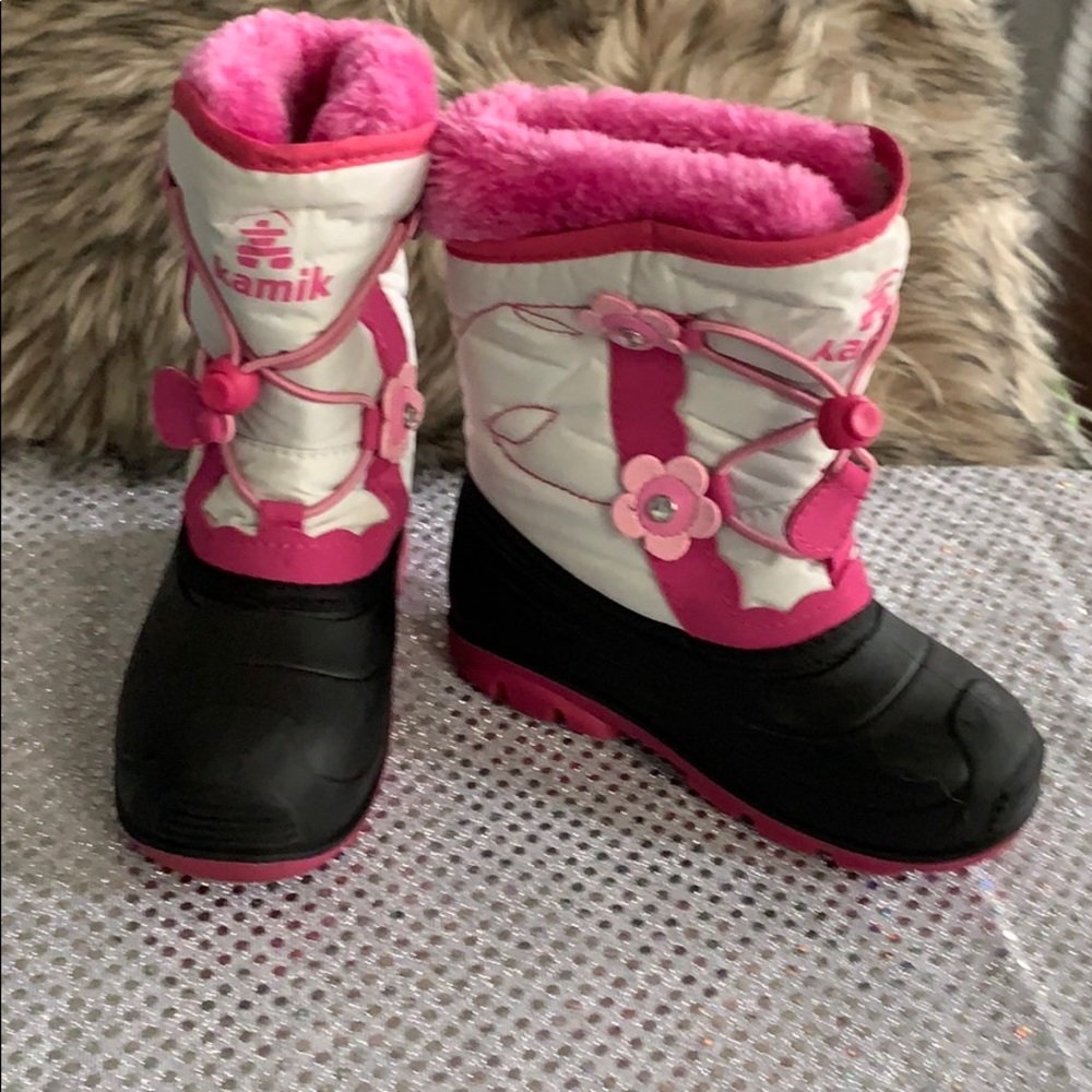 KAMIK TODDLER GIRLS RAIN BOOTS SIZE 10